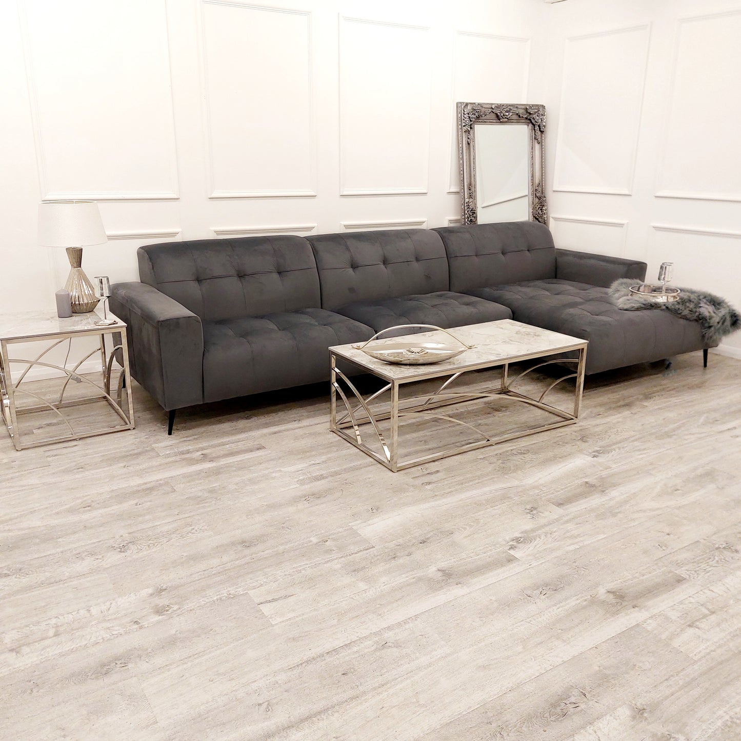 Oslo Open Plan Sofa - Lounge Sofa, Fabric Sofa, Cinema Sofa - Plushnests