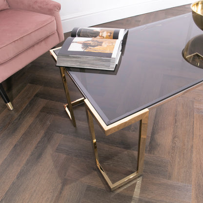 domus gold coffeetable