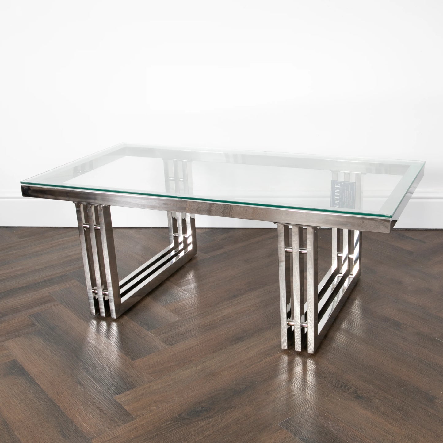 silver coffee table