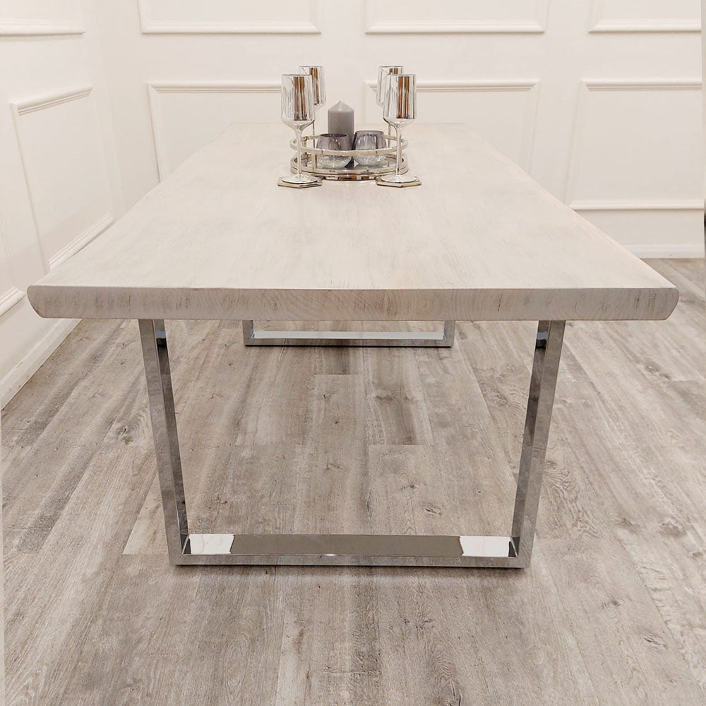 freya 1.8 wood dining table