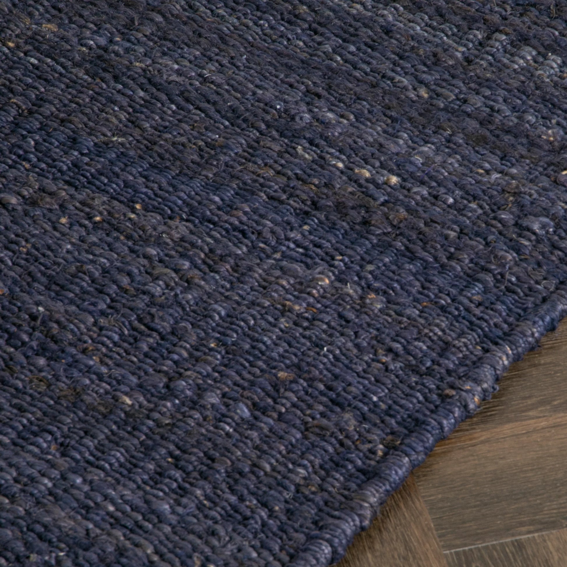 navy jute runner rug