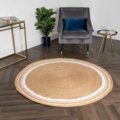 round jute rug