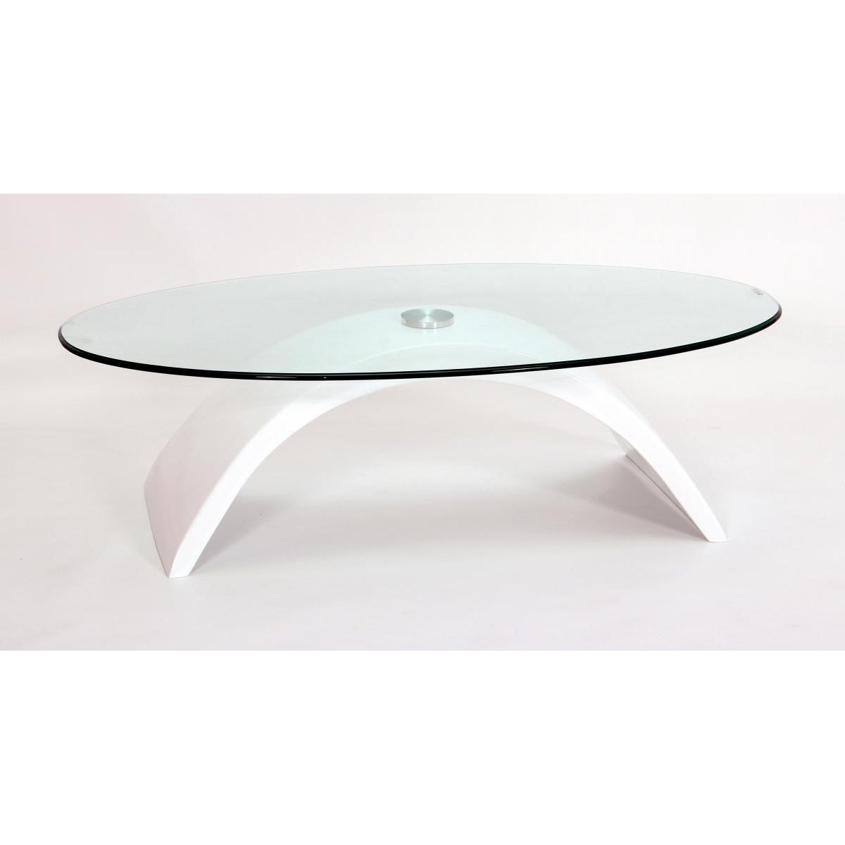 Morgan Coffee Table Black – High Gloss, Fiberglass, Modern Coffee Table