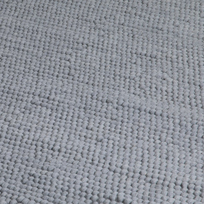 grey bubble textured rug