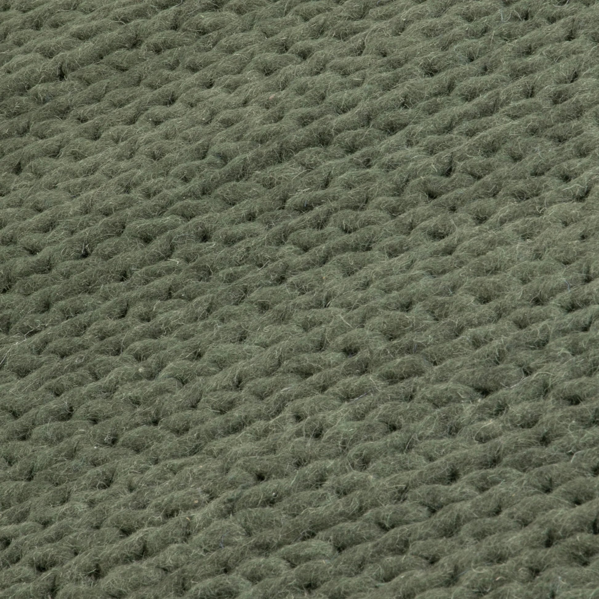 green knitted