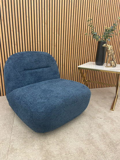 dark blue Miami swivel ascent chair