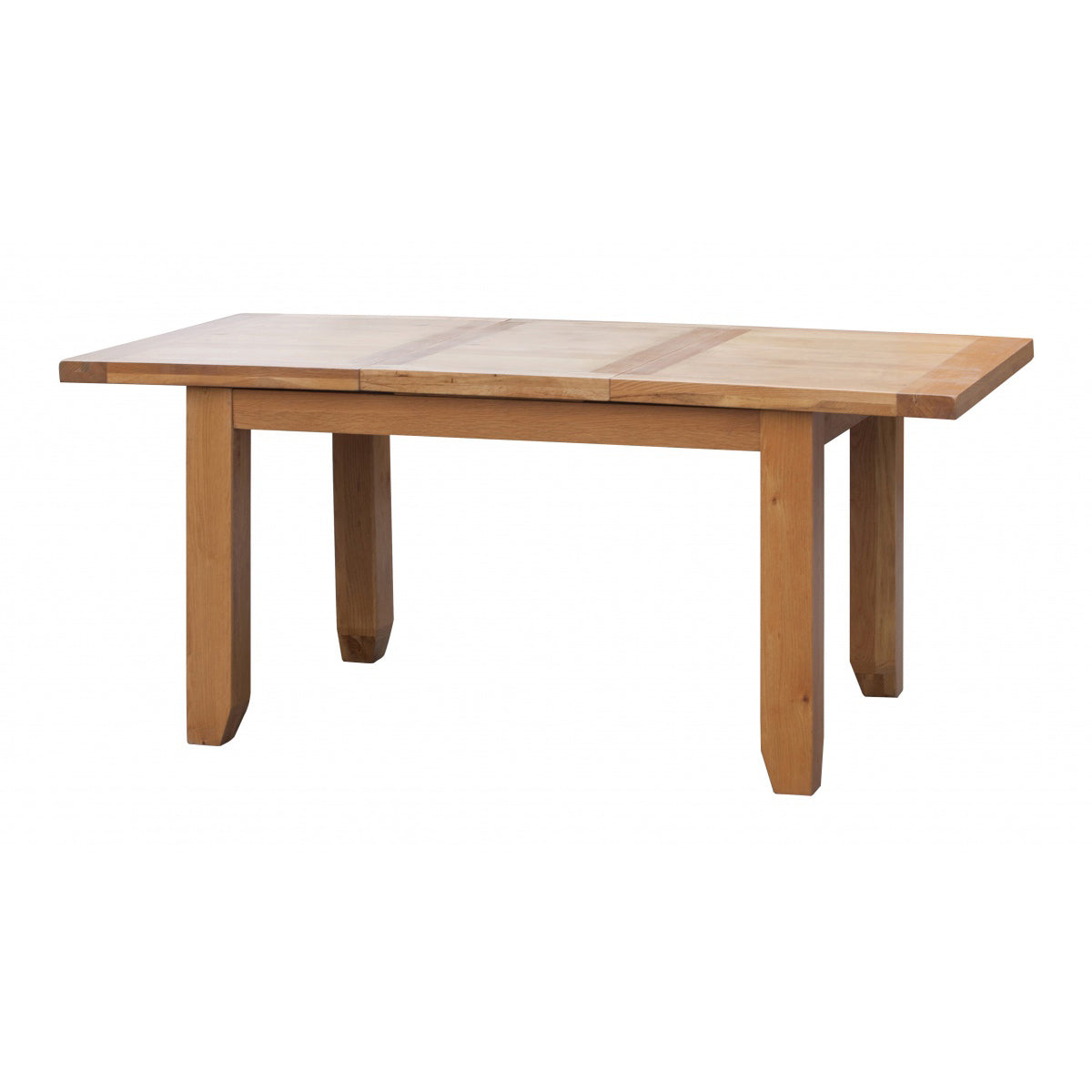 Acorn Solid Oak Extending Dining Table – Modern, Contemporary, Solid Oak - Plushnests 