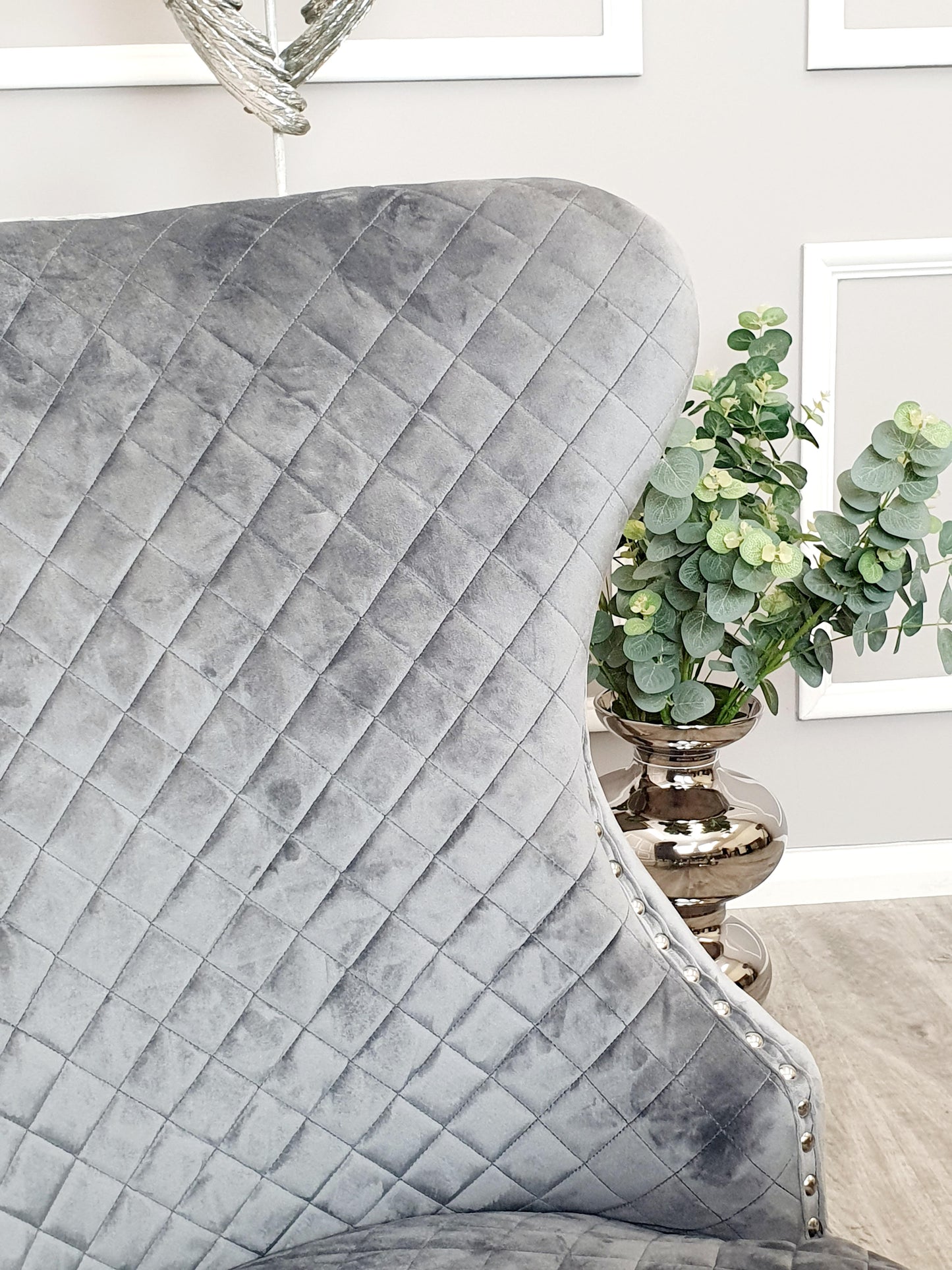 velvet dining chair