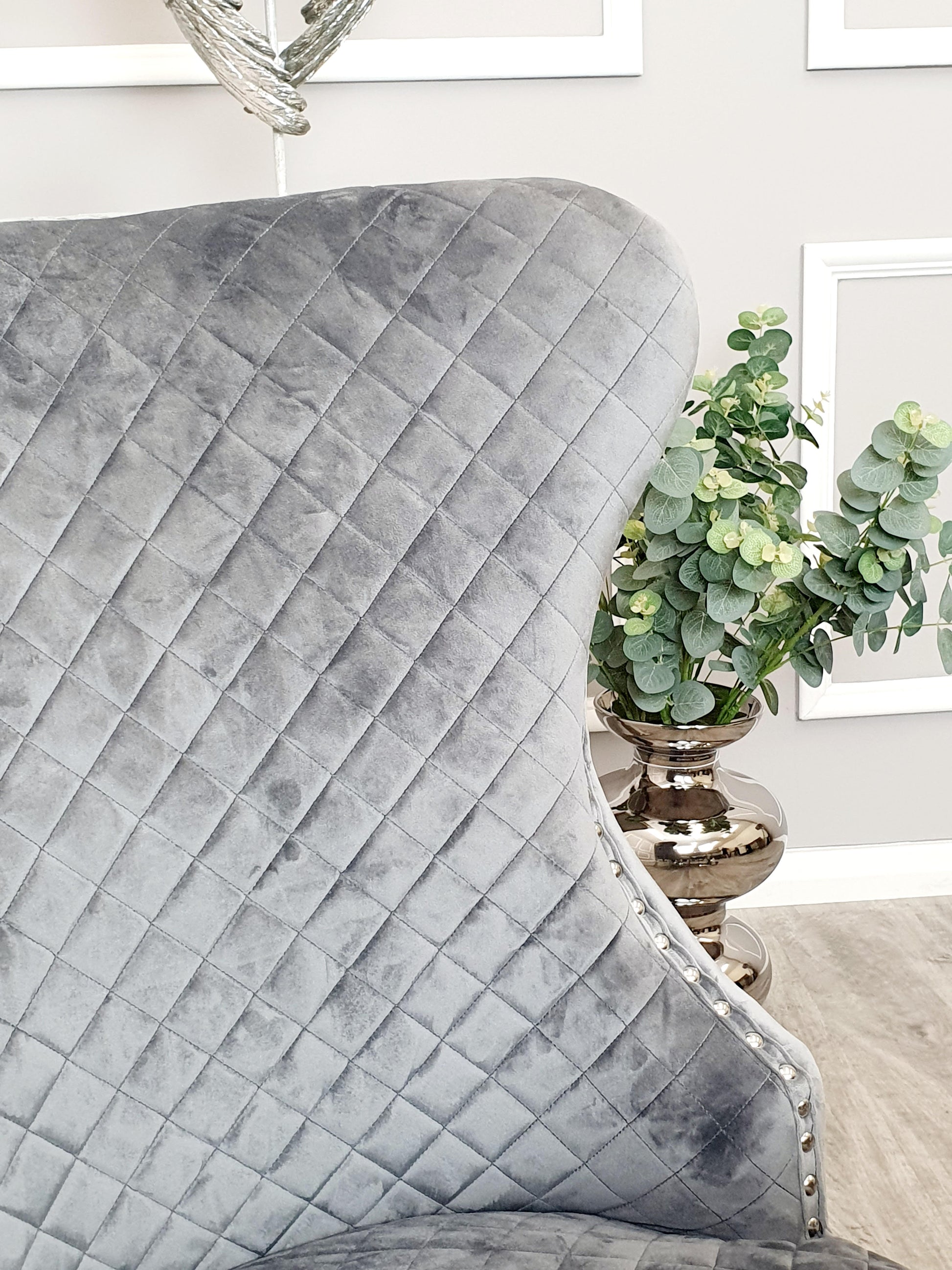 velvet dining chair