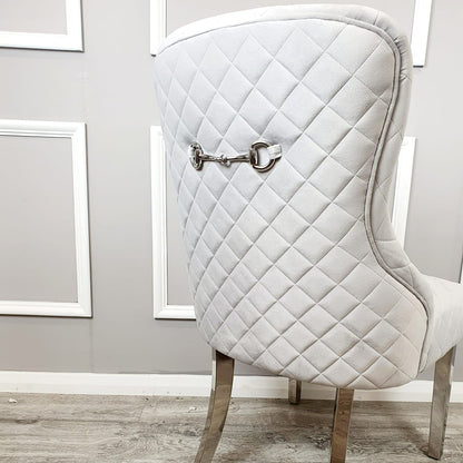 velvet fabric dining chair