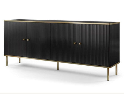 maison-black-and-gold-4-door-wide-sideboard