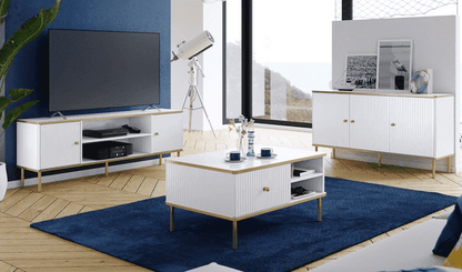 maison-white-and-gold-3-door-sideboard for lounge