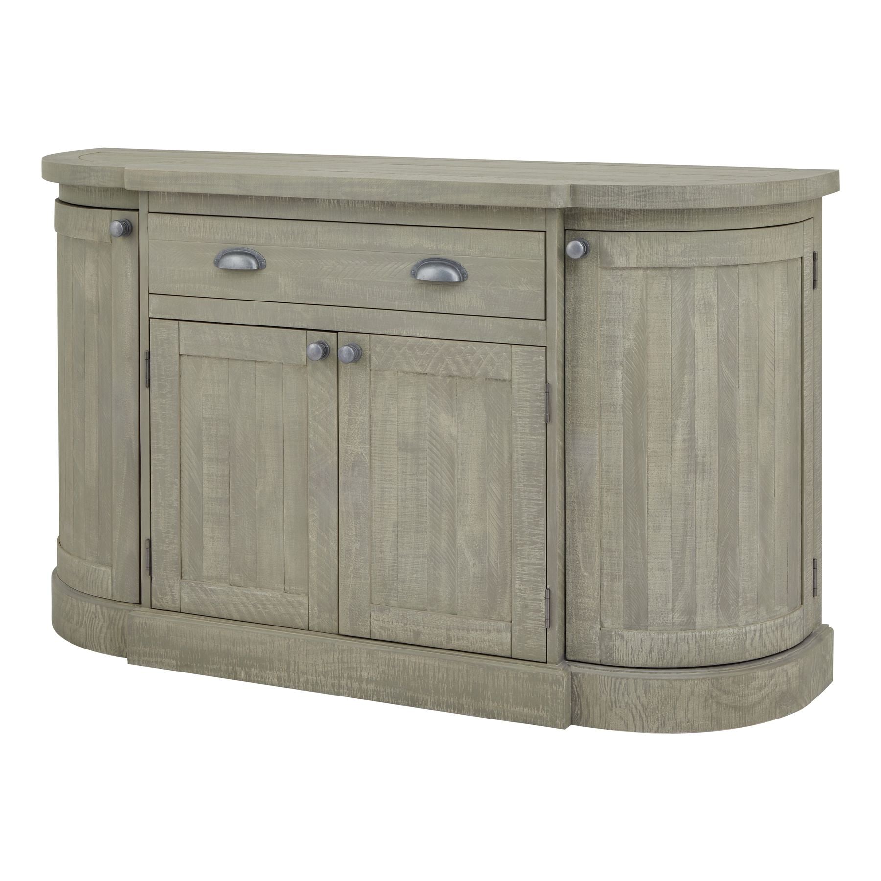 saltier 4 door oak sideboard